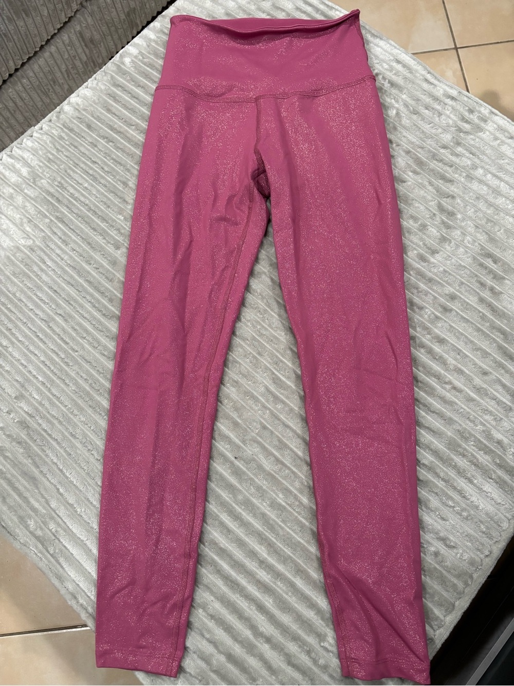 Beyond Yoga Sparkle Fuchsia Leggings